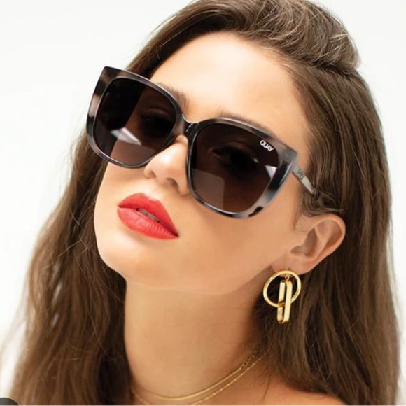 Quay Australia Accessories - Quay Sunglasses: EVER AFTER - MILKY TORTOISE/SMOKE
FADE
